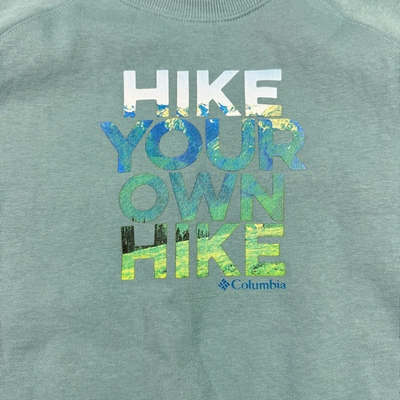Columbia Hike Your Own Graphic Sweatshirt Fleece - Picture 5 of 8